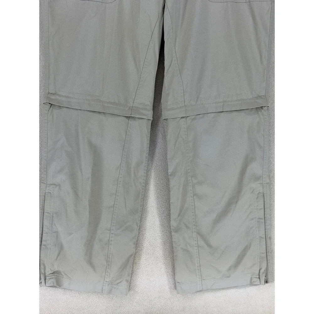 The North‎ Face Mens Convertible Zip Off Hiking Pants Khaki Size 40 RN 61661